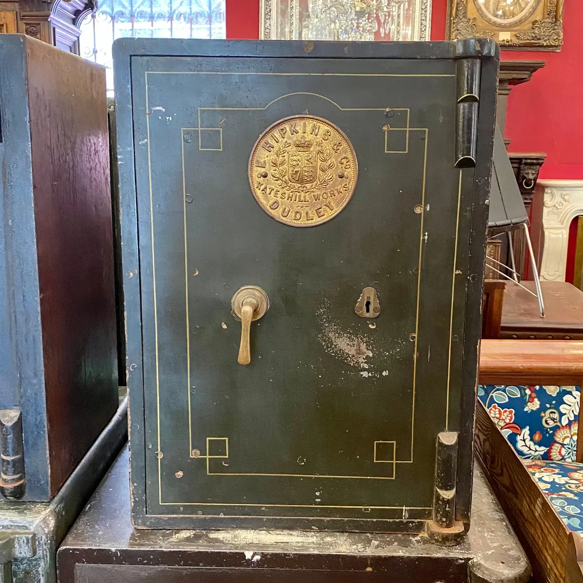 Antique "Hipkins And Co" Safe - Sold 1