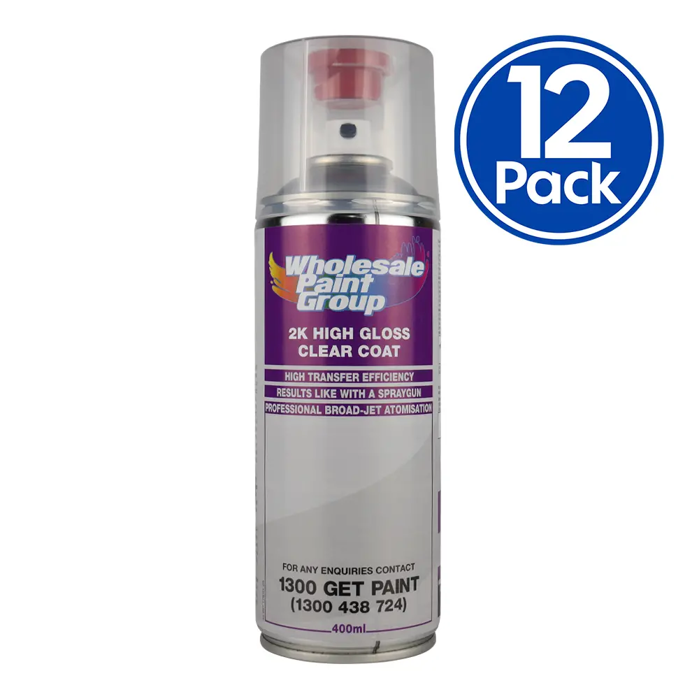 Spraymax Automotive 2K Component High Gloss Clear Coat 400Ml X 12 Pack 1