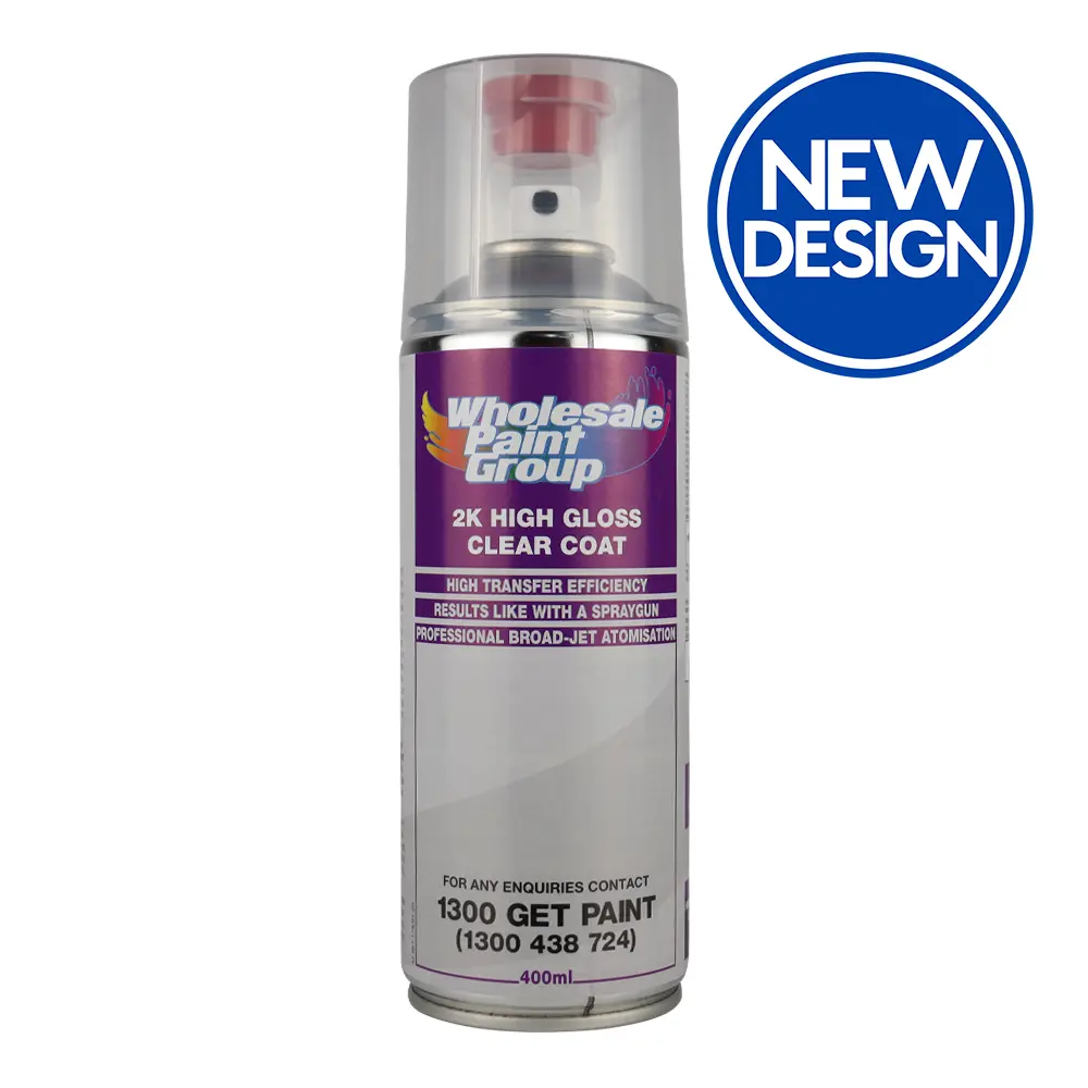 Spraymax Automotive Car 2K Component High Gloss Clear Coat 400Ml 2