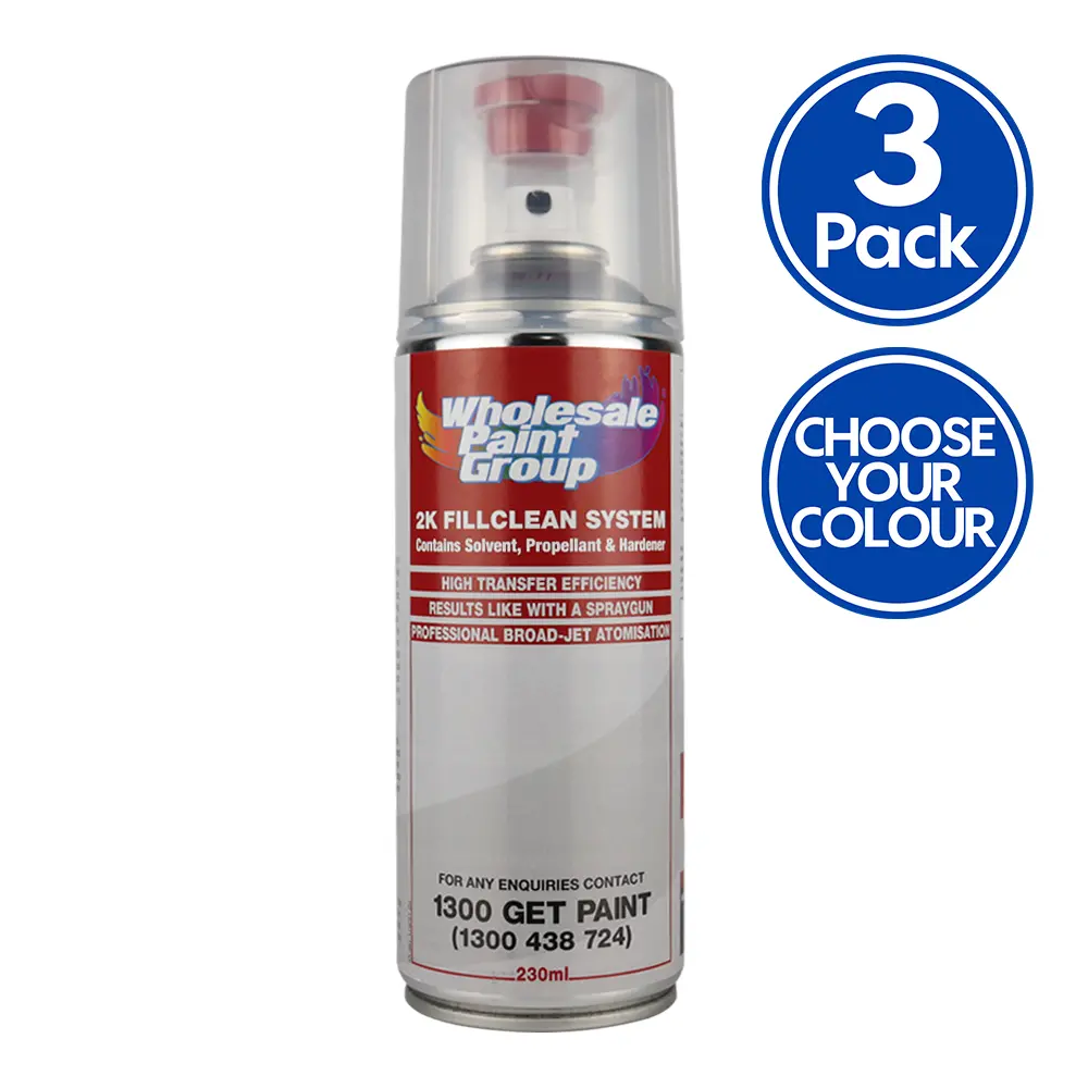 Spraymax 2K Touch Up Spray Paint 400Ml All Solid Car Automotive Paint Colours X 3 Pack 1