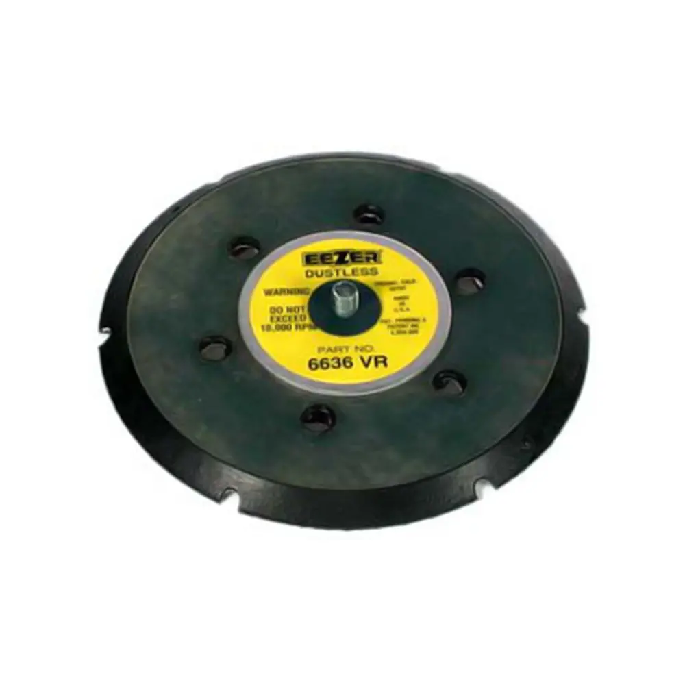 Eezer 6 Hole Back Up Pad Stick On 150Mm Vacuum Ring 6" 6H Je6636vr 1