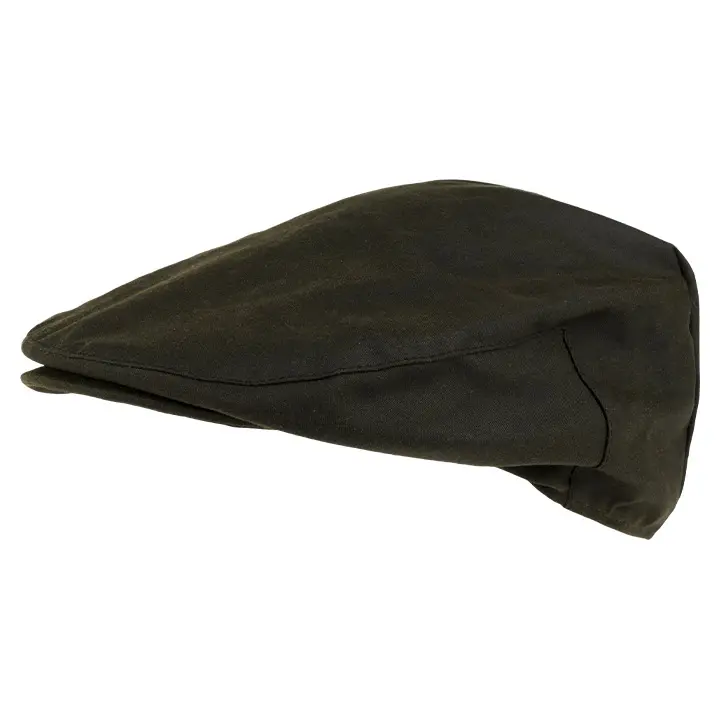 Jack Pyke Wax Flat Cap - Green 1