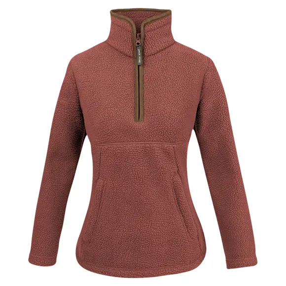 Jack Pyke Ladies Half Zip Sherpa Fleece Pullover 4