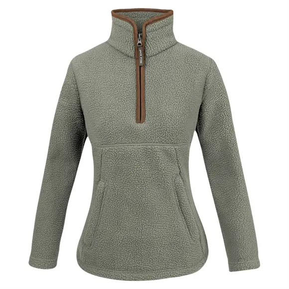 Jack Pyke Ladies Half Zip Sherpa Fleece Pullover 4