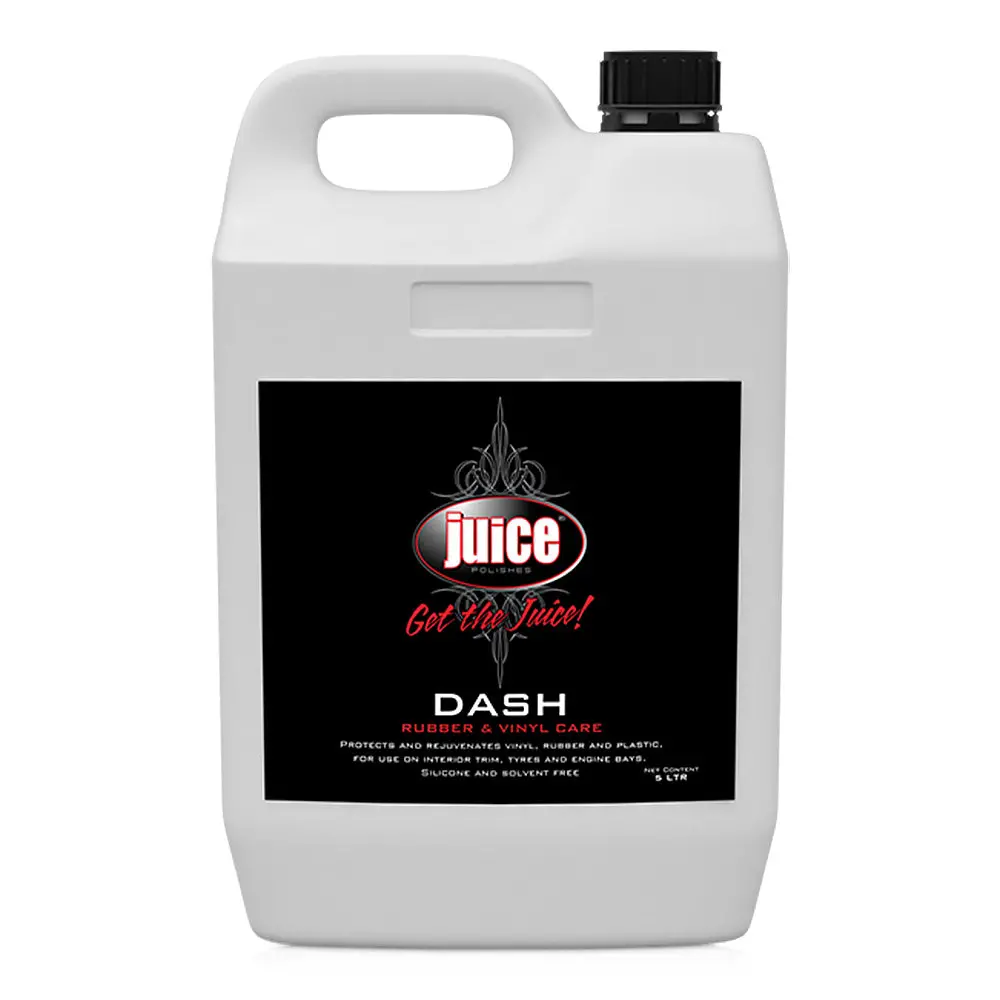 Juice Dash Rubber Plastic Vinyl Automotive Cleaner & Protectant 5L 1