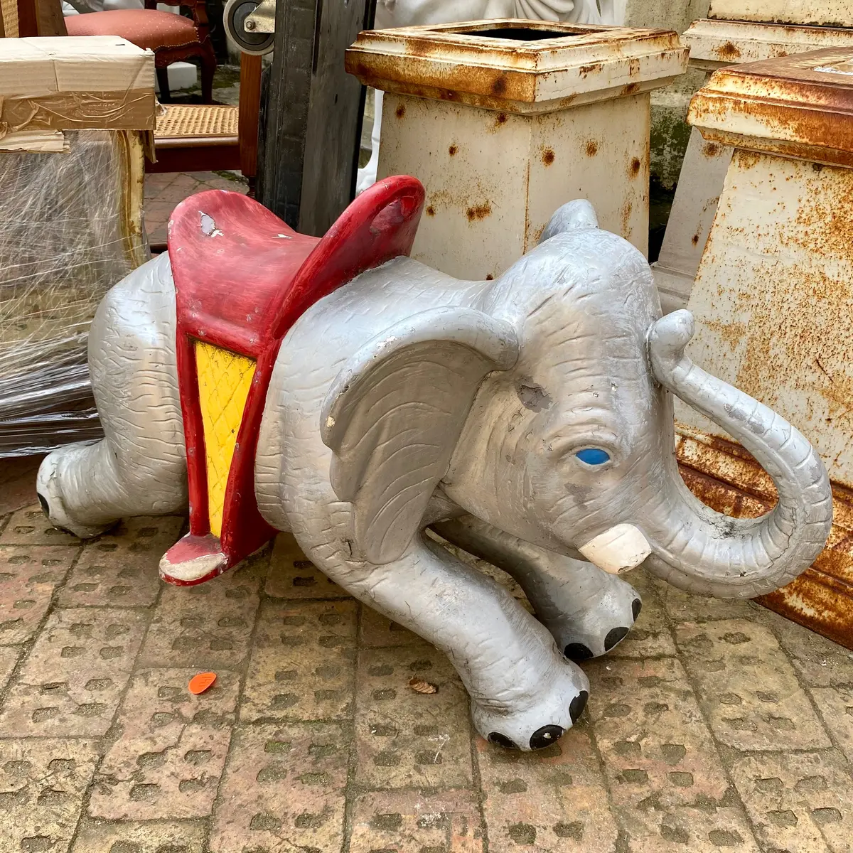 Vintage Carnival Elephant 1