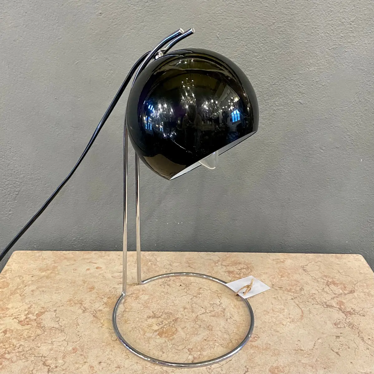 Black Mid Century Desk Lamp - Sold 1