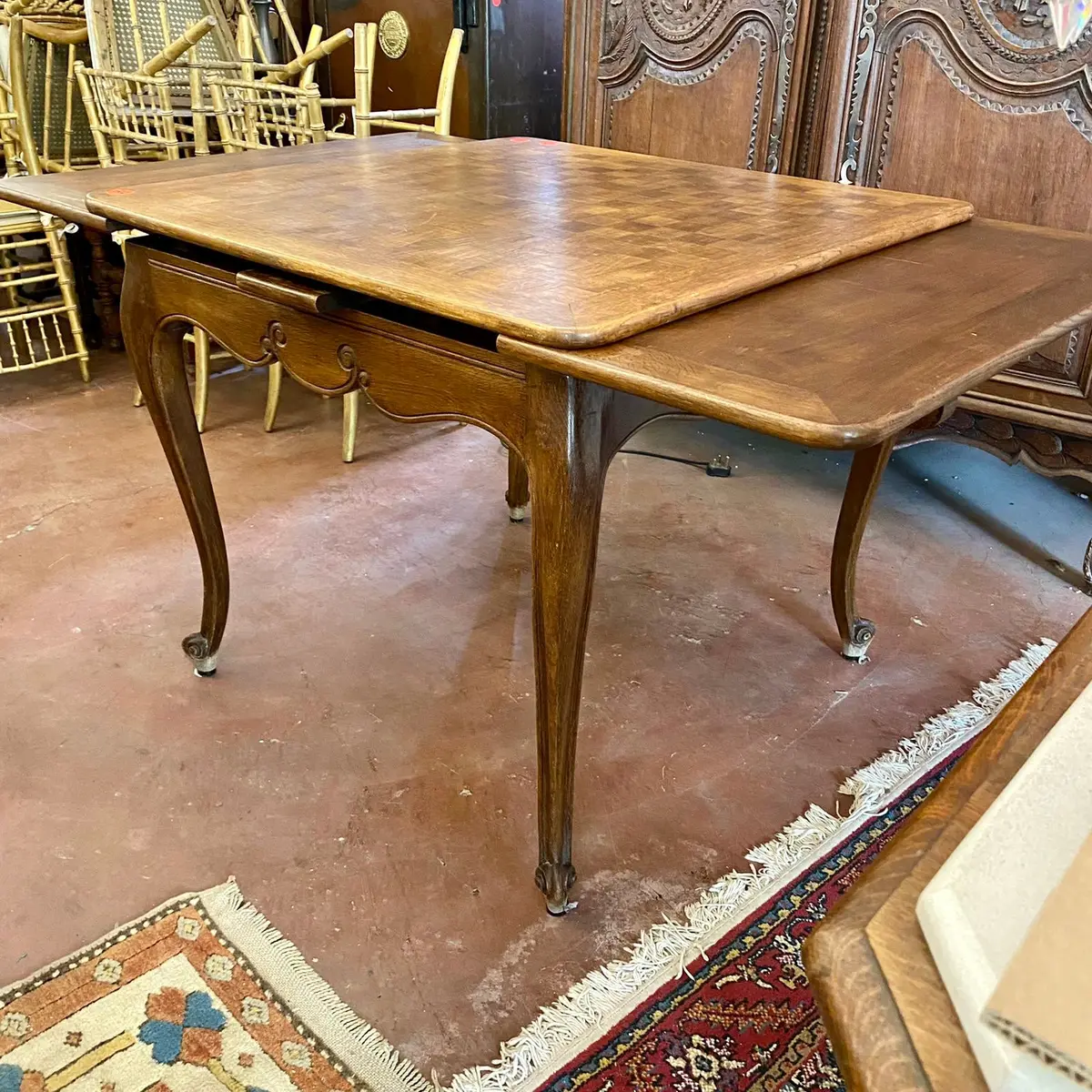 Antique French Extendable Dining Table - Sold 1