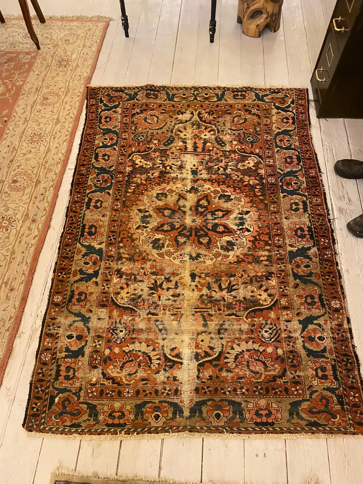 Distressed Vintage Rug - Sold 1