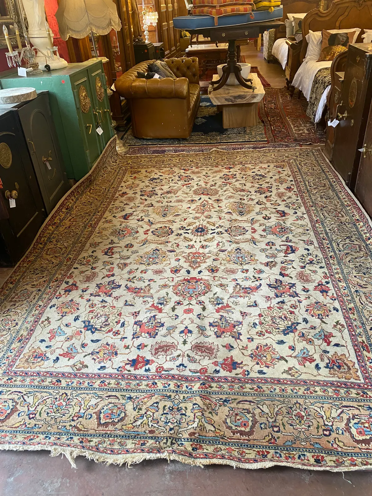 Cream Vintage Rug - Sold 1