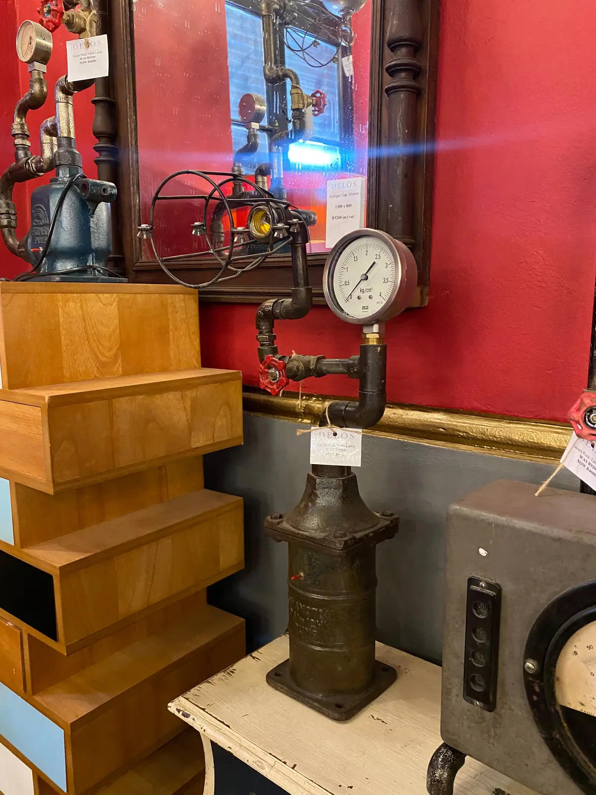 Steampunk Desk Lamp - Sold 1