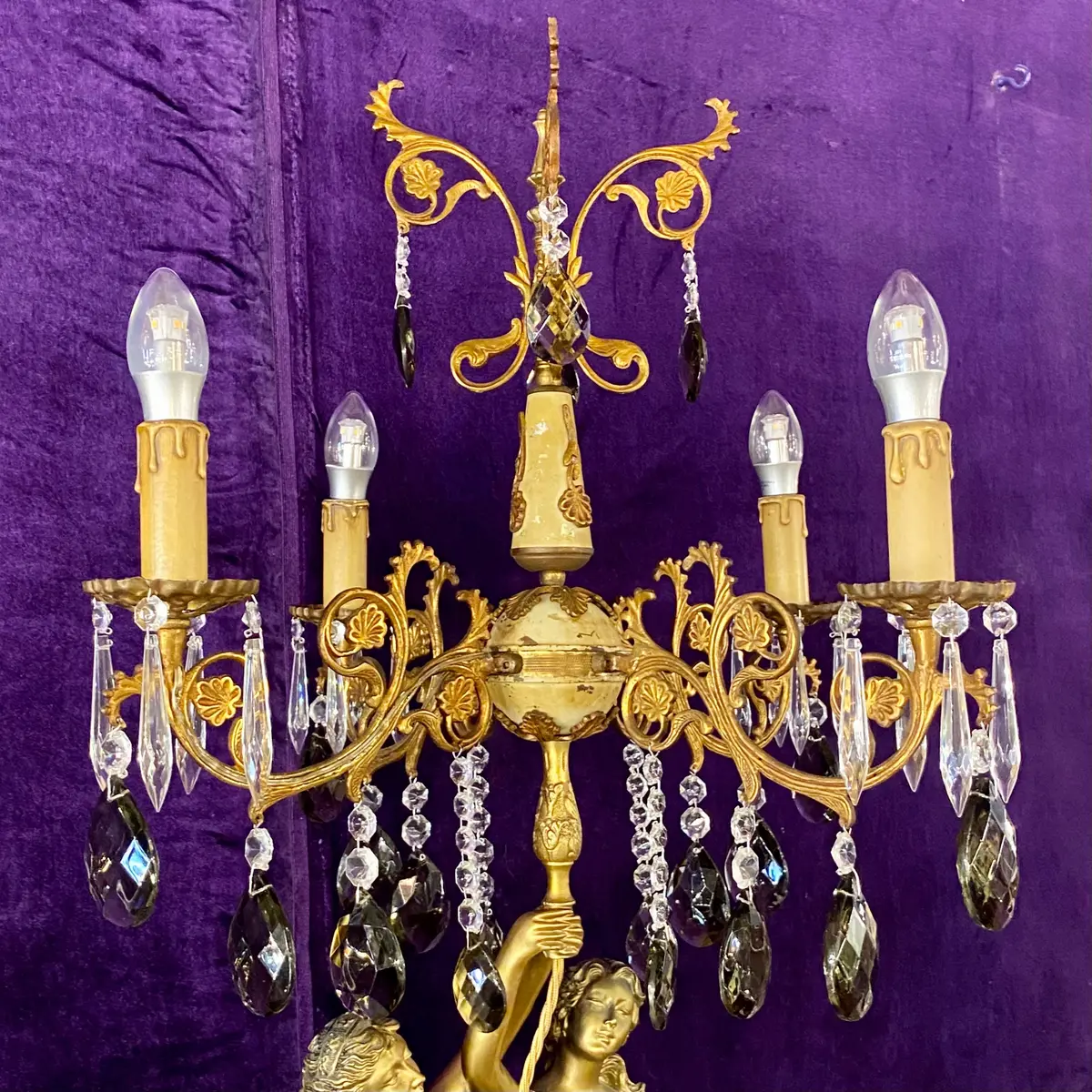 Gorgeous Antique Table Candelabra 2