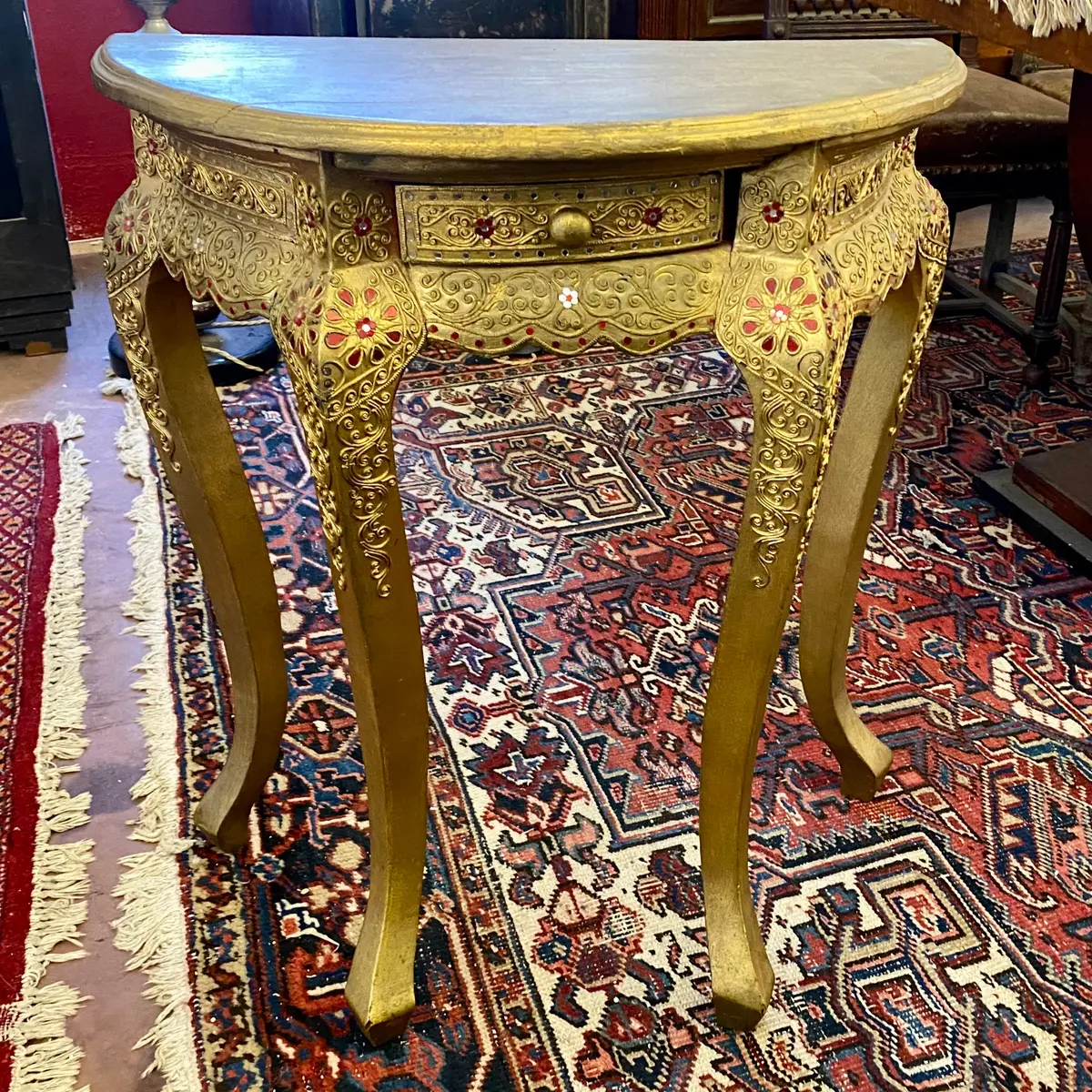 French Style Gold Pedestal - Sold 1
