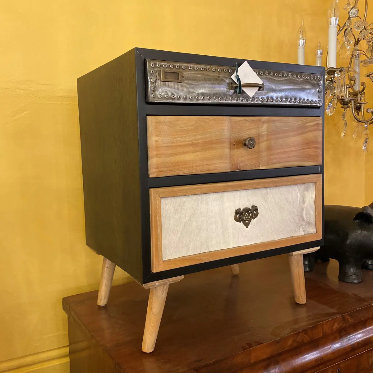 Unusual Wooden Pedestal - Sold 1