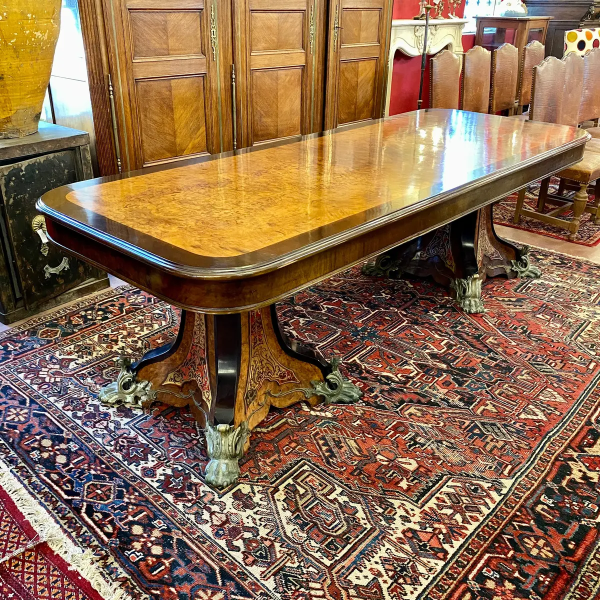 Spectacular Empire Style Dining Table - Sold 1