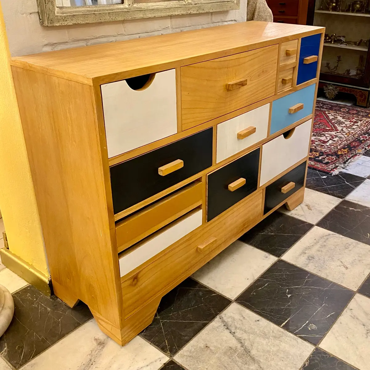 Retro Style Chest Of Drawers - Sold 1