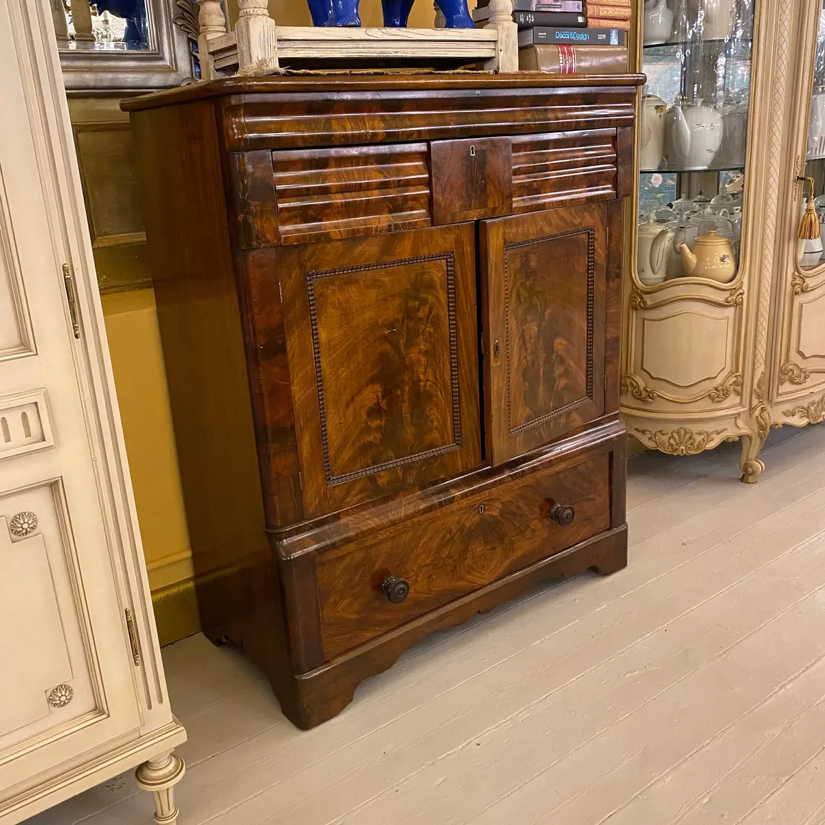 Antique Flame Mahogany Server - Sold 2