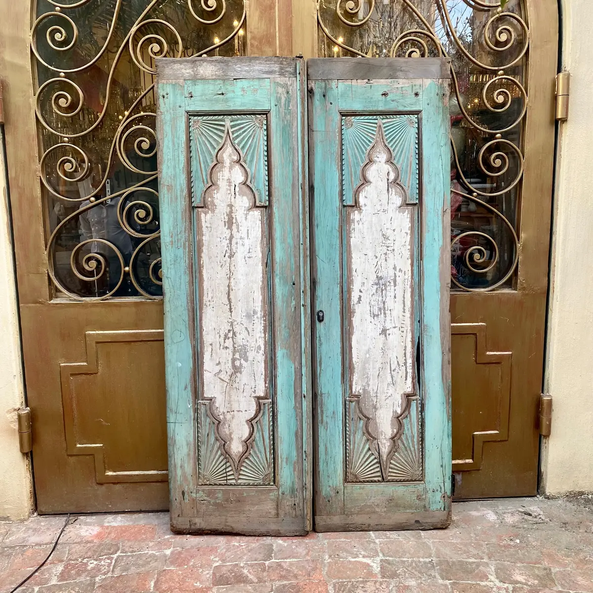 Distressed Vintage Indian Doors - Sold 1
