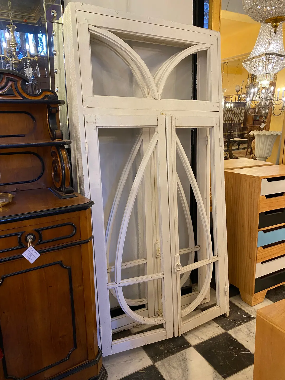 Semi Restored Antique Window Frames - Sold 1