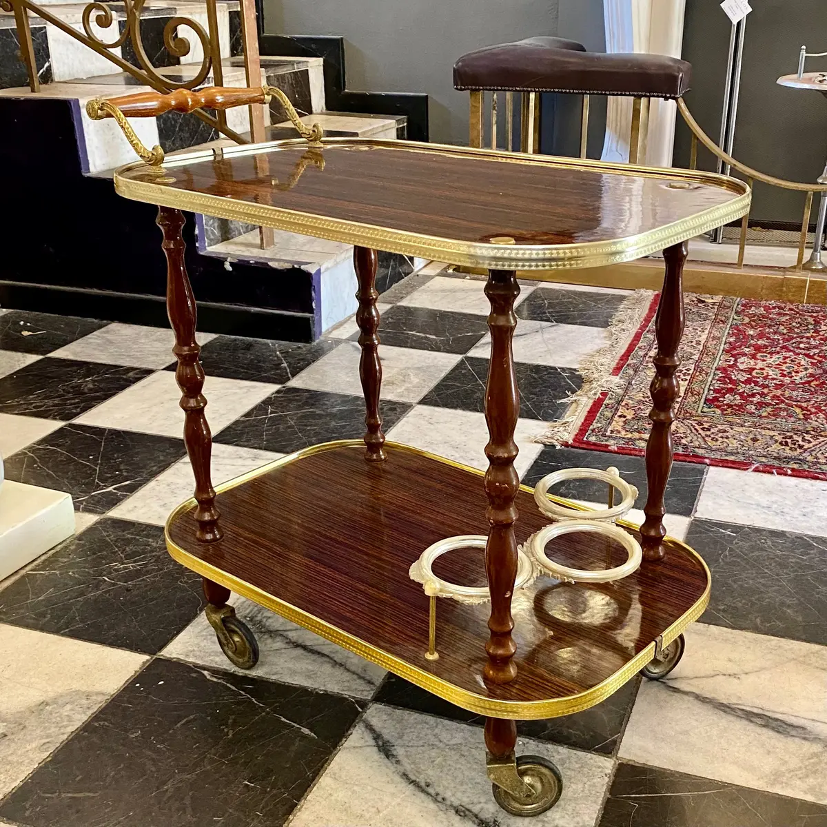 Vintage Drinks Trolley 1