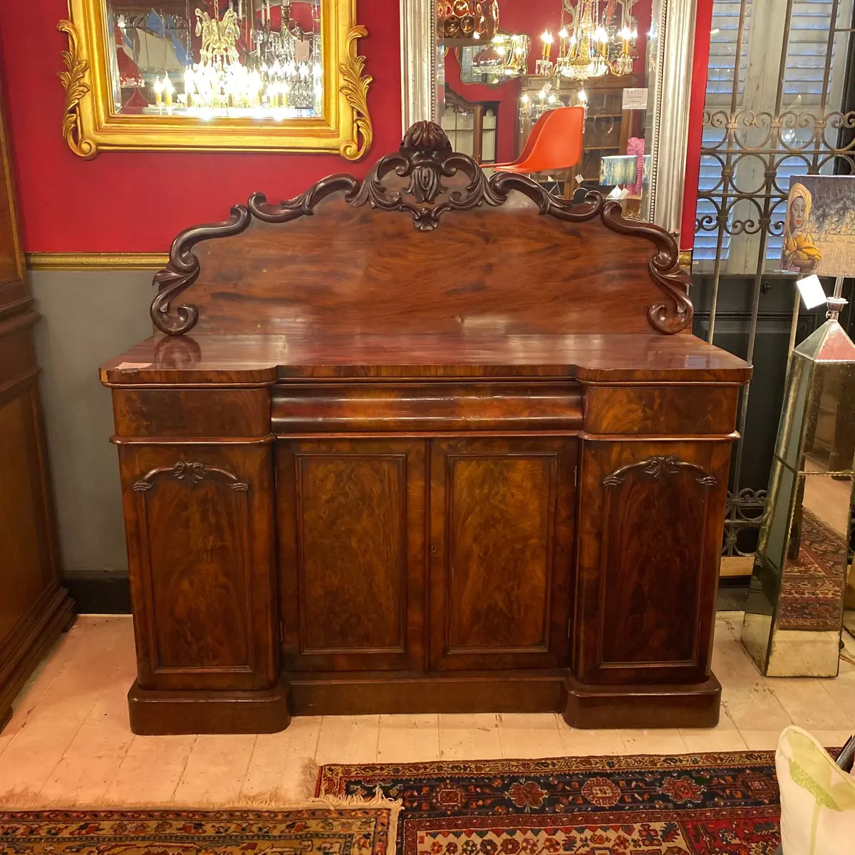 Victorian Mahogany Sideboard - Sold 1