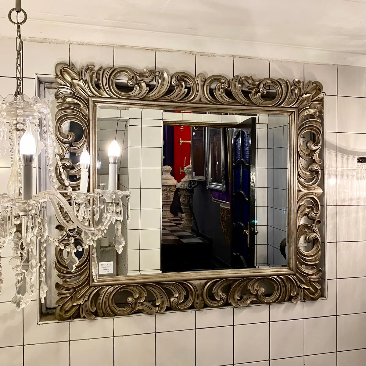 Beautifully Carved French Style Mirror - Sold 1