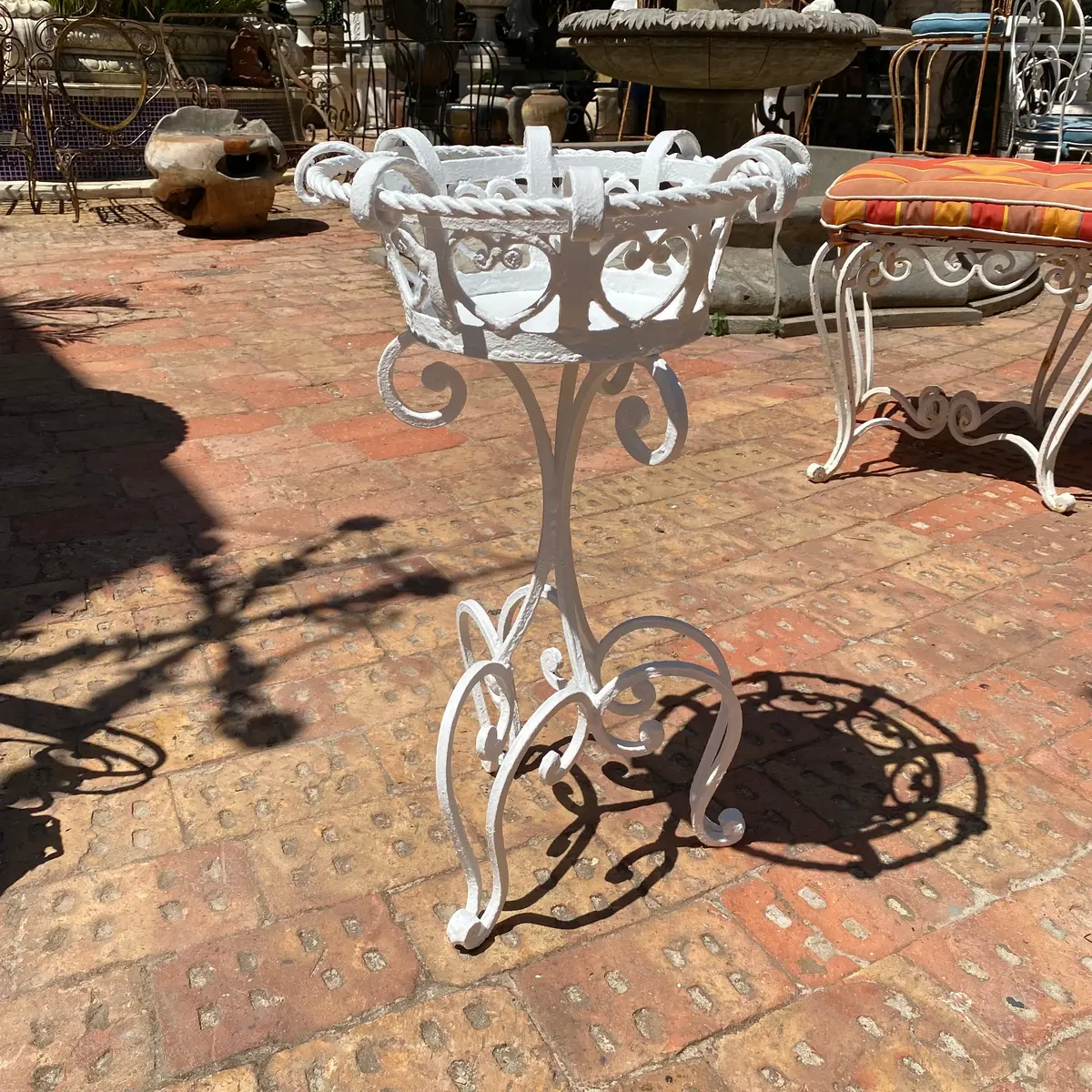 Wrought Iron Plant Stand - Sold 1