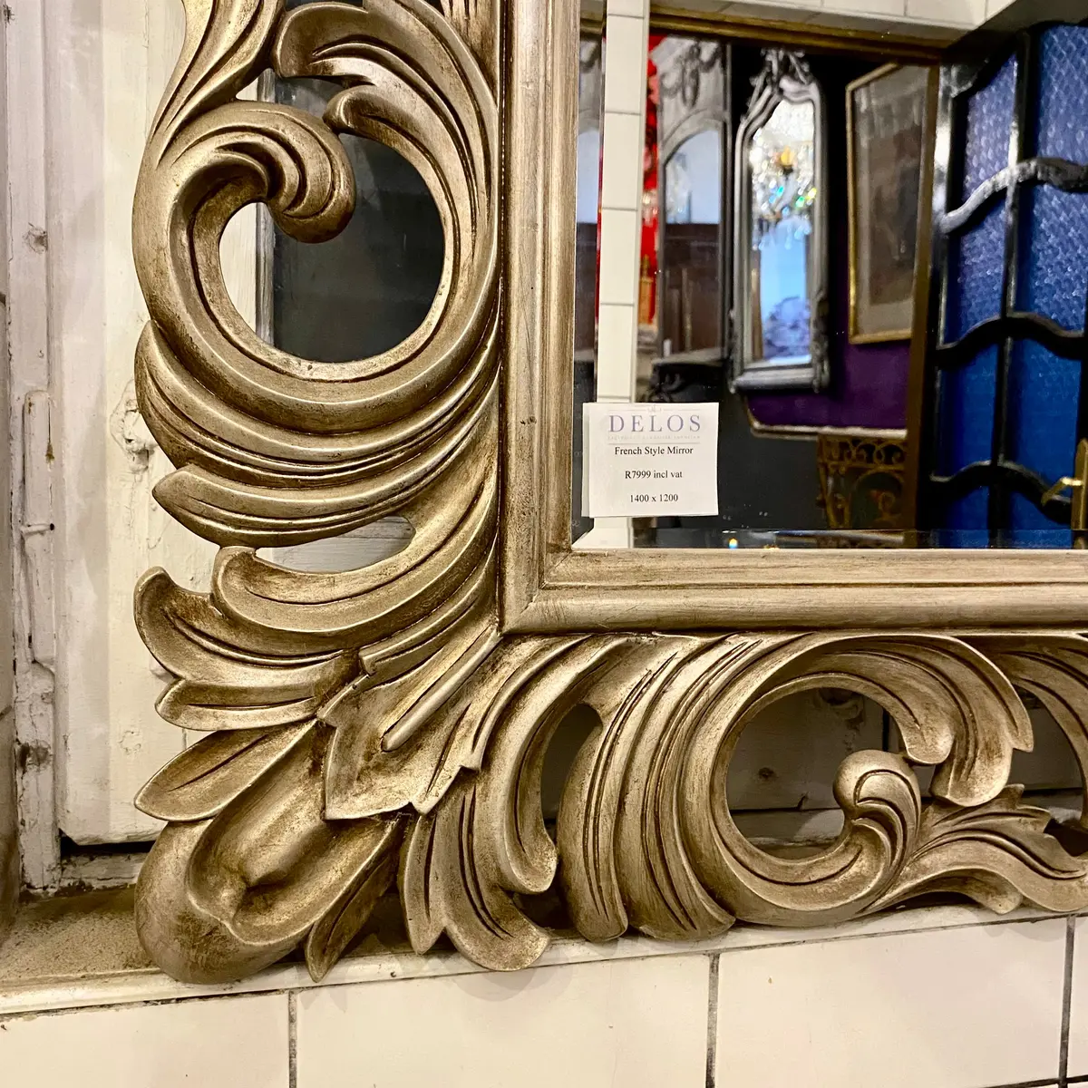 Beautifully Carved French Style Mirror - Sold 2