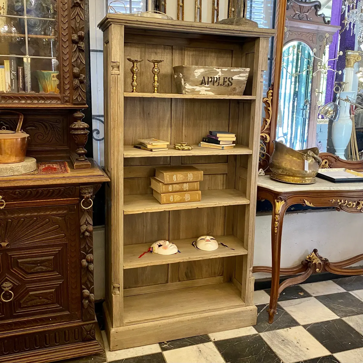Reclaimed Teak Bookcase - Sold 1