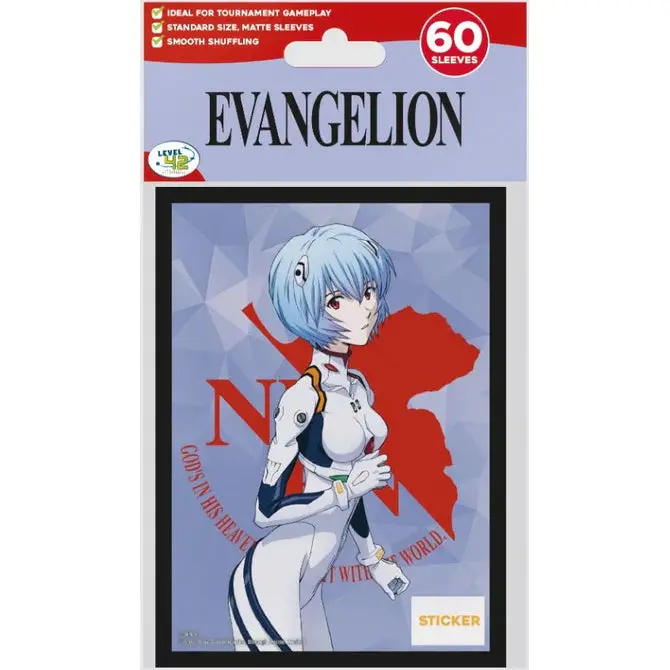 Evangelion Standard Card Sleeves - Rei 1