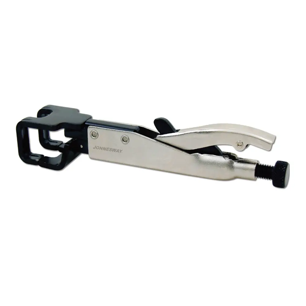 Jonnesway Self Lock Multi Grip Pliers 9" Double Curved Jaws Welding Clamp Tools 1