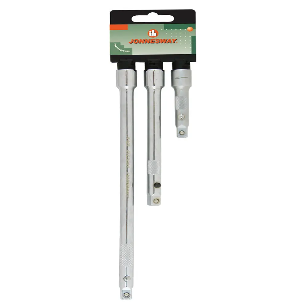 Jonnesway 3Pcs 1/2″Dr. Quick Release Extension Bar Tools 1