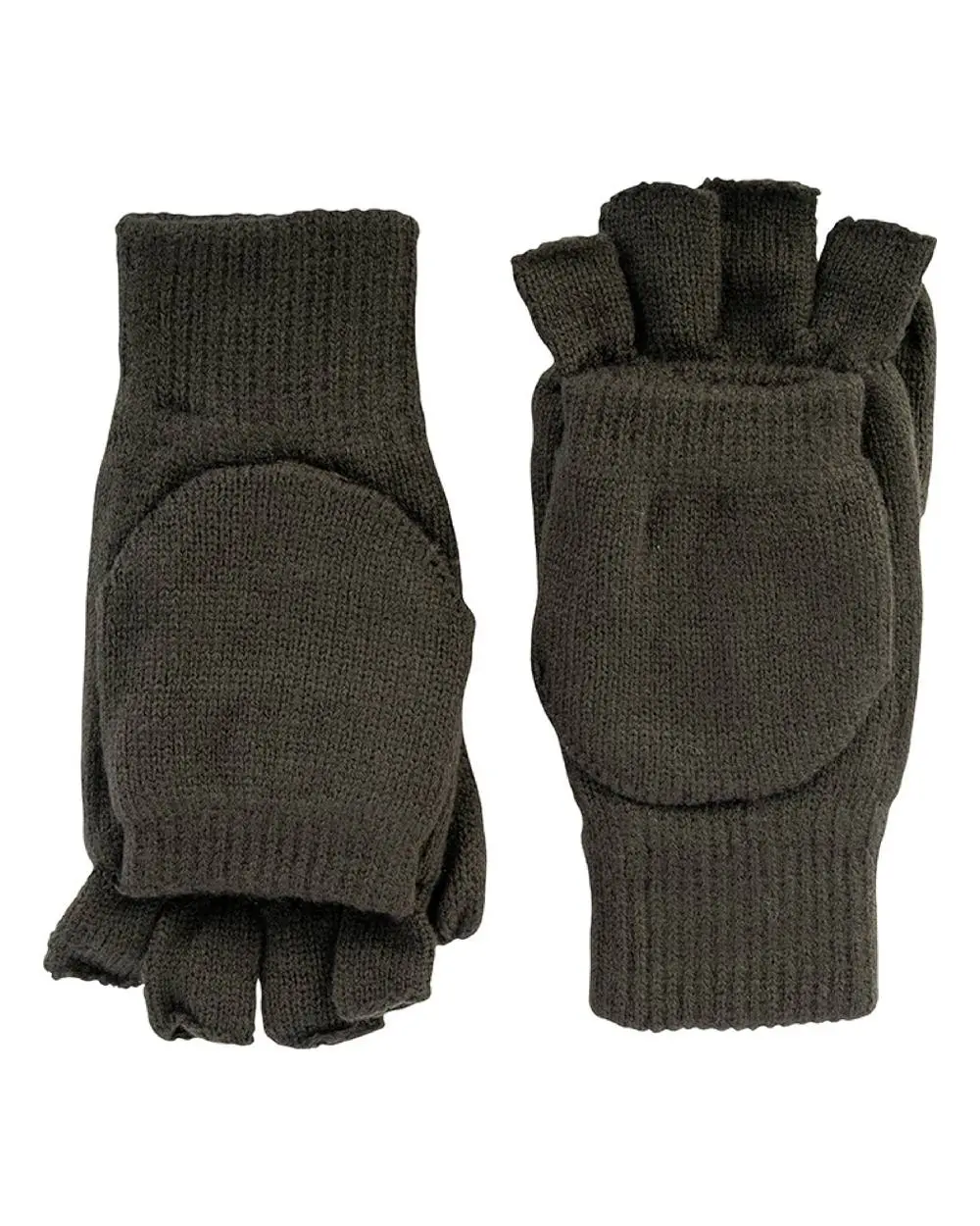 Jack Pyke Shooters Mittens - Green 1