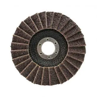 Josco 125Mm Coarse Poly Flap Disc Angle Grinders Remove Rust From Steel 1