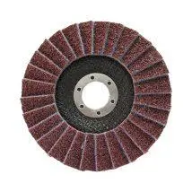 Josco 125Mm Fine Poly Flap Disc Angle Grinders Remove Rust From Steel 1