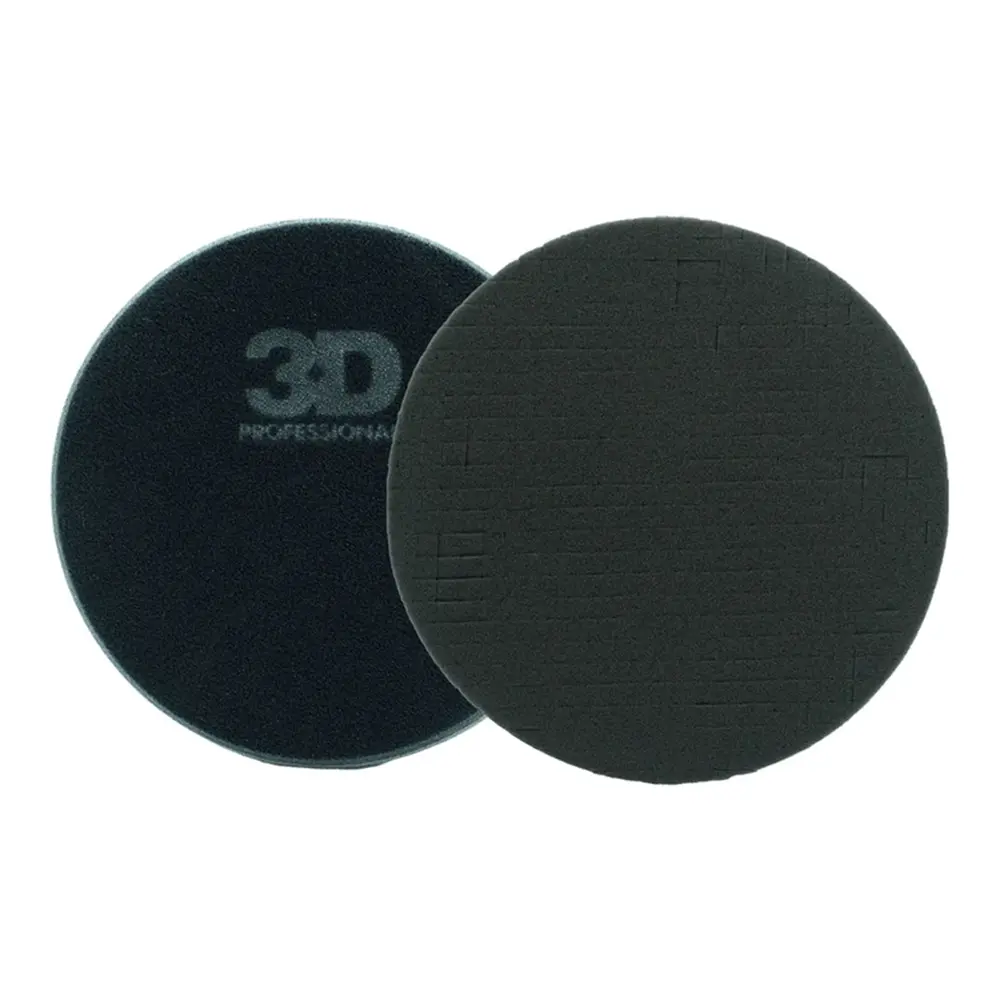 3D Black Foam Finishing Pad 6.5" Hook & Loop Polishing Super Soft 1
