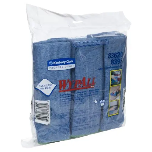 Wypall 8362 Blue Microfiber Micoban 40Cm X 40Cm 24'S 1