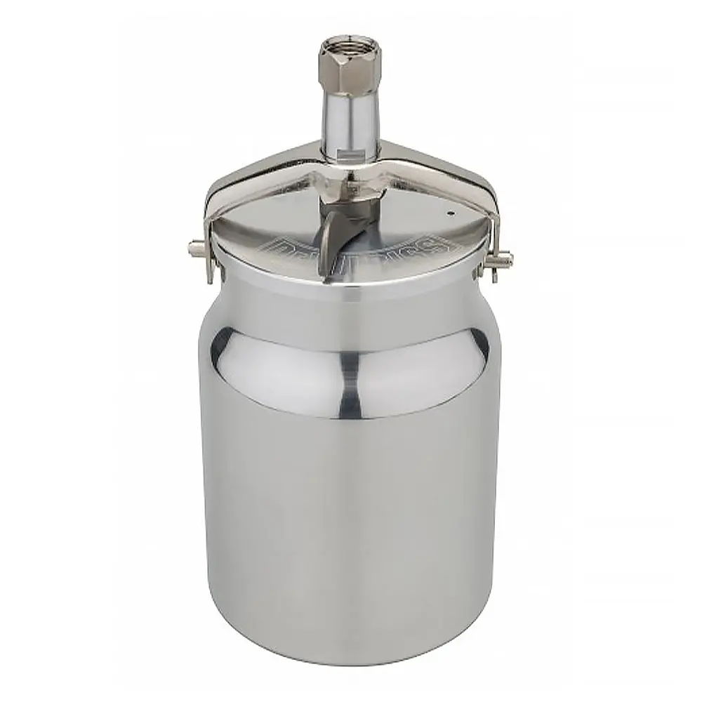 Devilbiss Standard Spray Paint Suction Pressure Cup Pot Drip Free 1 Litre 1