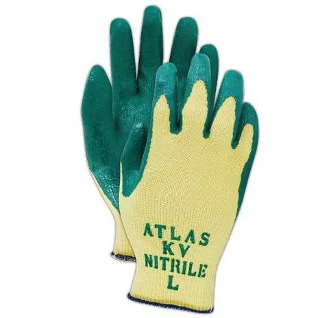 Atlas Kv350 Kevlar Glove With Nitrile Palm Coating 1
