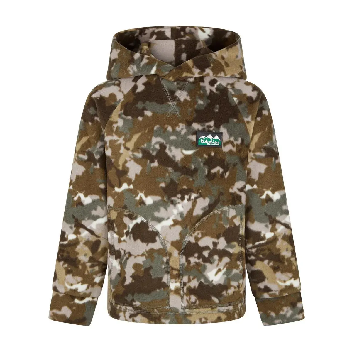 Ridgeline Kids Northern Pines Hoodie - Bdu Camo 1