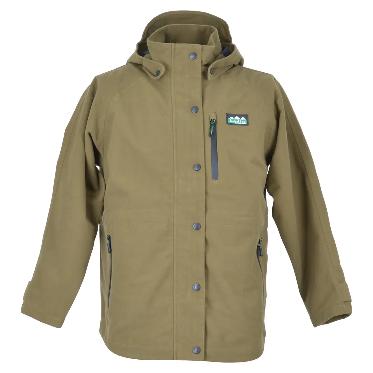 Ridgeline Kids Monsoon Jacket - Teak 1