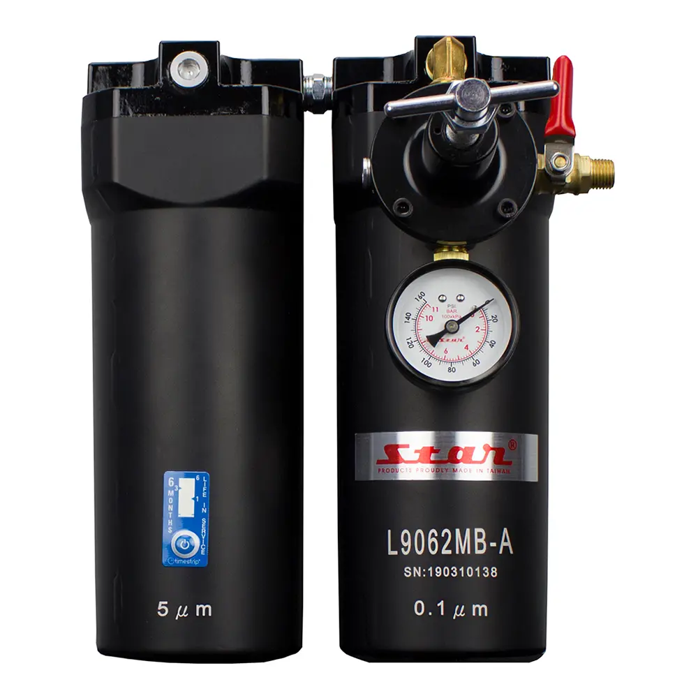 Amaxi Star 2 Stage Air Filtration System With Automatic Drain Oil Water Seperator L9062mb-A 1