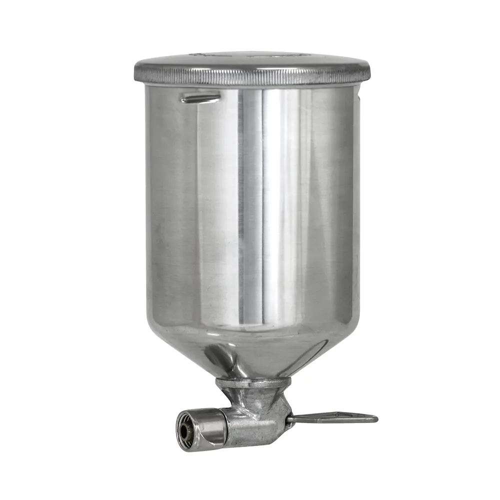 2Spray Gravity Side Mount Feed Fed Spray Gun Pot 400Ml Aluminium 1/4" La.400S 1
