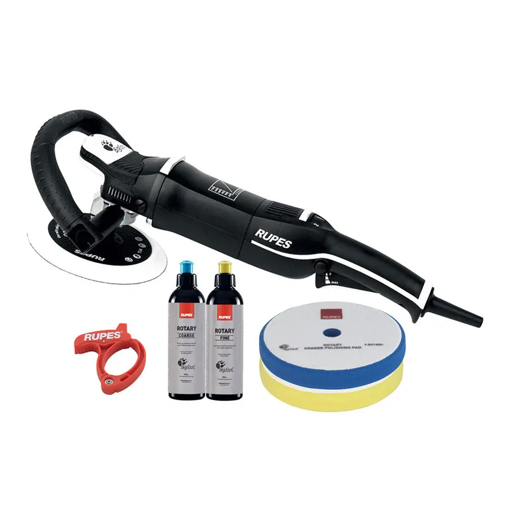 Rupes Bigfoot Lh19e/Stn Rotary Polisher Standard Kit 125Mm 1200W 1