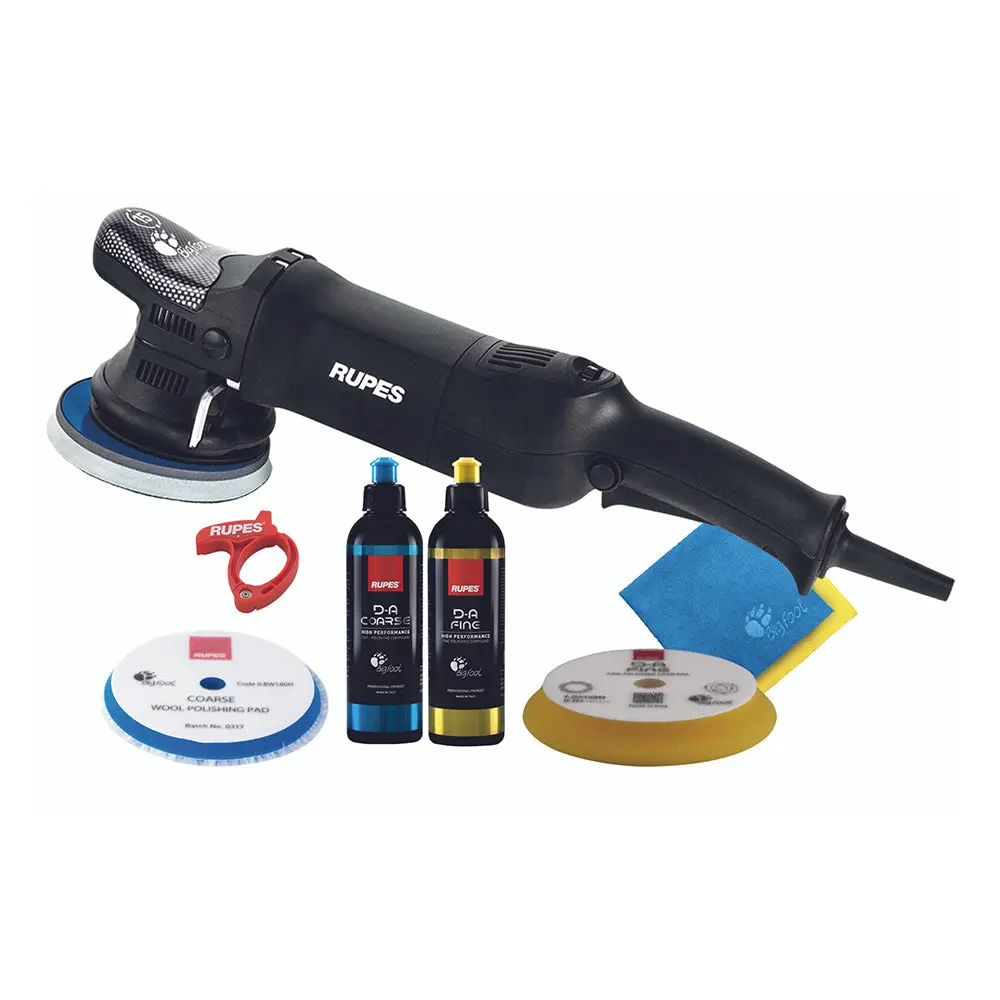 Rupes Bigfoot Lhr15es/Bas Random Orbital Polisher Kit 500W 125Mm Pad 1