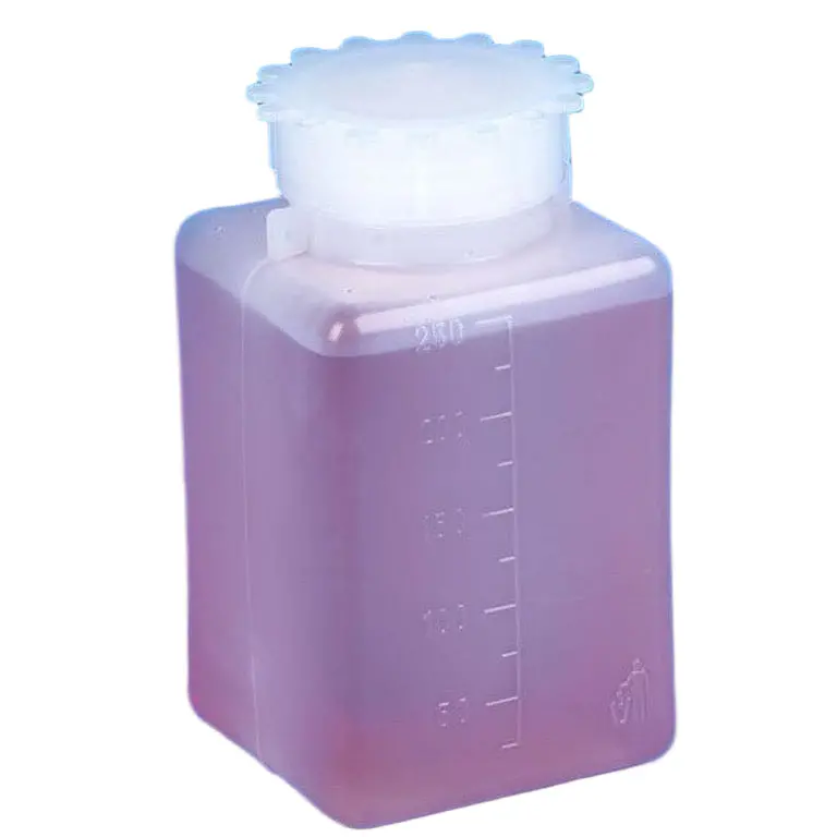 Bottles, Square And Rectangular, Polyethylene, 250 Ml 1