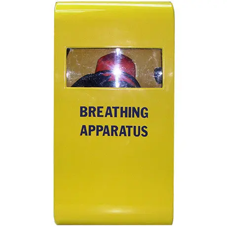 Lsh-Bacab6.8 Scba Frp Cabinet, Yellow 1