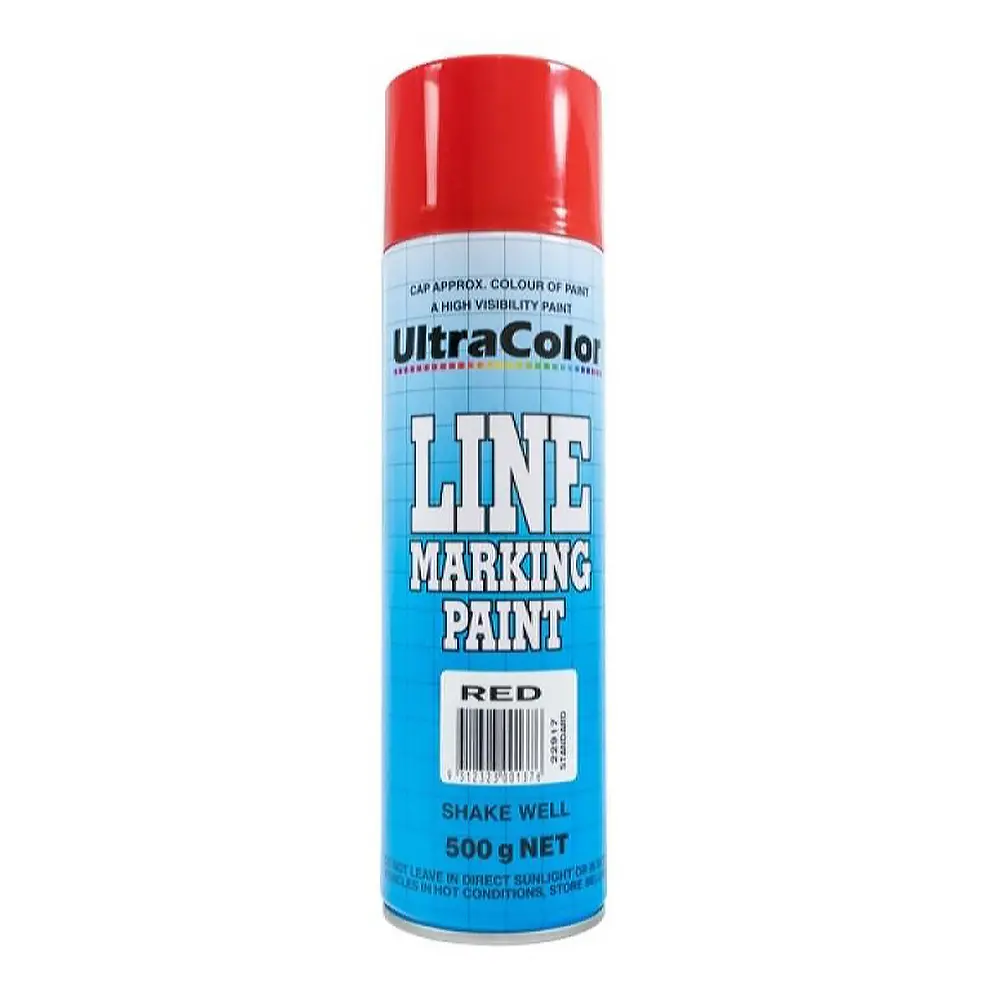 Ultracolor Line Marking Spray Paint Red 500G Aerosol 1