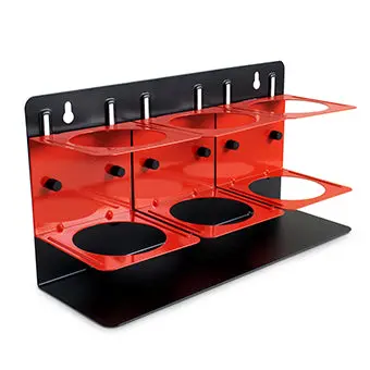 3 Can Magnetic Aerosol / Bottle Stand  Automotive Spraybooth 1