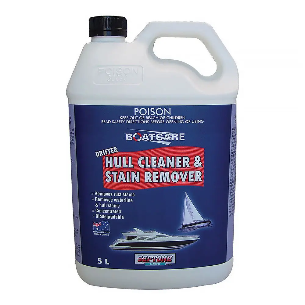 Septone Drifter Hull Cleaner & Stain Remover 5L Phosphoric Acid Based 1